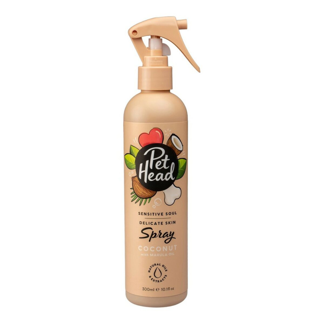 Purškiamas dezodorantas Pet Head Sensitive Soul Šuo Kokosas (300 ml)