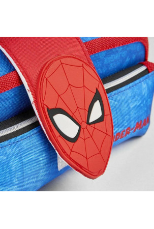 Mokyklinis dėklas Spider-Man Mėlyna 22 x 12 x 7 cm