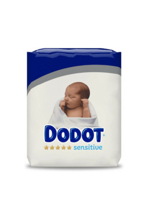 Vienkartinės sauskelnės Dodot Dodot Sensitive Rn 2-5 Kg Dydis 1 80 vnt.