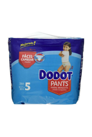 Vienkartinės sauskelnės Dodot Dodot Pants Dydis 5 12-17 kg 30 vnt.