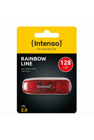 USB atmintukas INTENSO Rainbow Line 128 GB