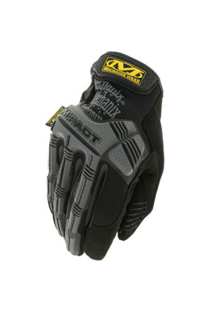 Mechanic's Gloves M-Pact Juoda / Pilka (Dydis M)