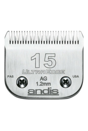 Ašmenys Andis S-15 Plienas Chromuotas (1,2 mm)