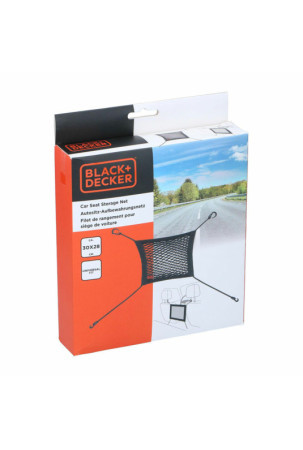 Automobilio sandeliavimo tinklas Black & Decker Juoda 30 x 28 cm