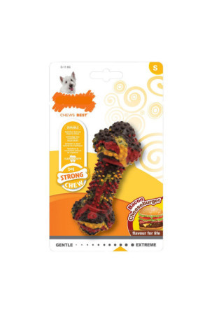 Šunų kramtomasis žaislas Nylabone Strong Chew Bacon Sūris Suvožtiniai Guma Dydžiai