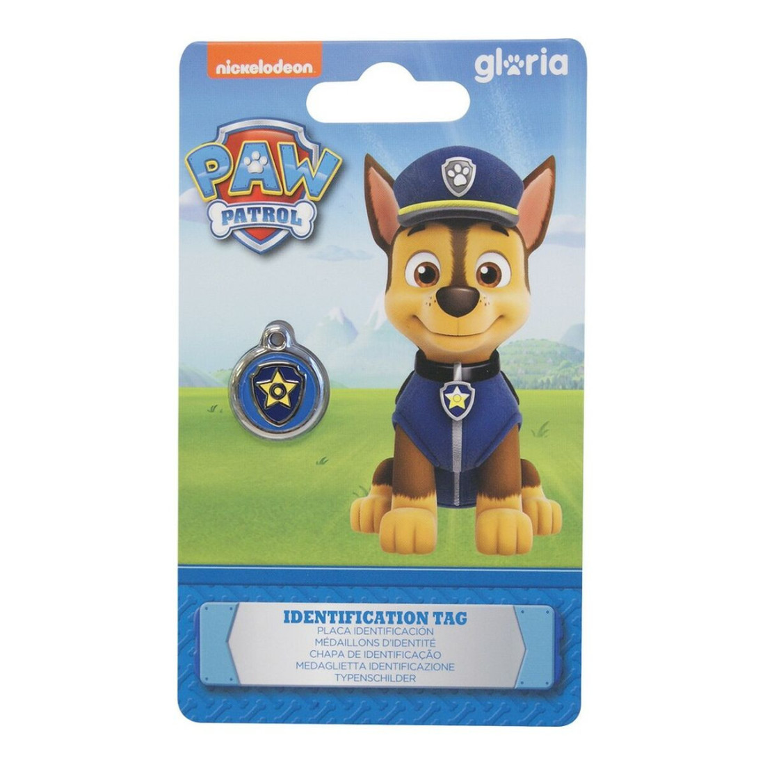 Apykaklės identifikavimo lentelė The Paw Patrol Chase Dydžiai