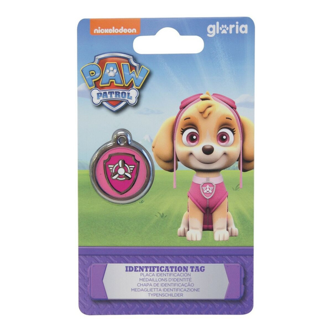 Apykaklės identifikavimo lentelė The Paw Patrol Skye M dydis