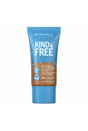 Kremas-makiažo pagrindas Rimmel London Kind & Free 400-natural beige (30 ml)