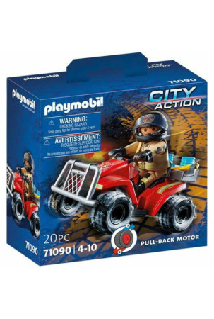 Playset Playmobil City Action Firefighters - Speed Quad 71090