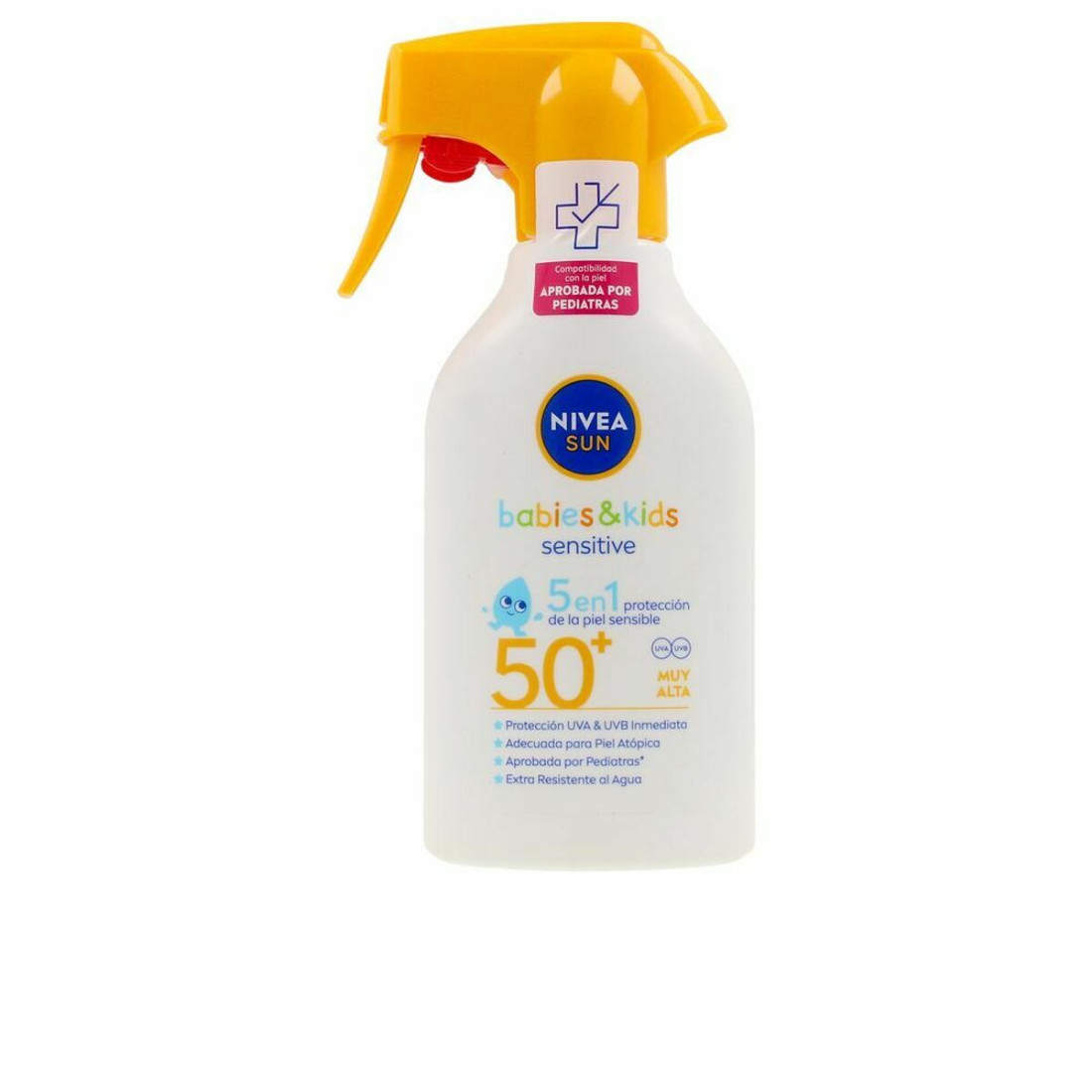 Purškiamas kremas nuo saulės vaikams Nivea Sun Kids Sensitive SPF 50+ 270 ml