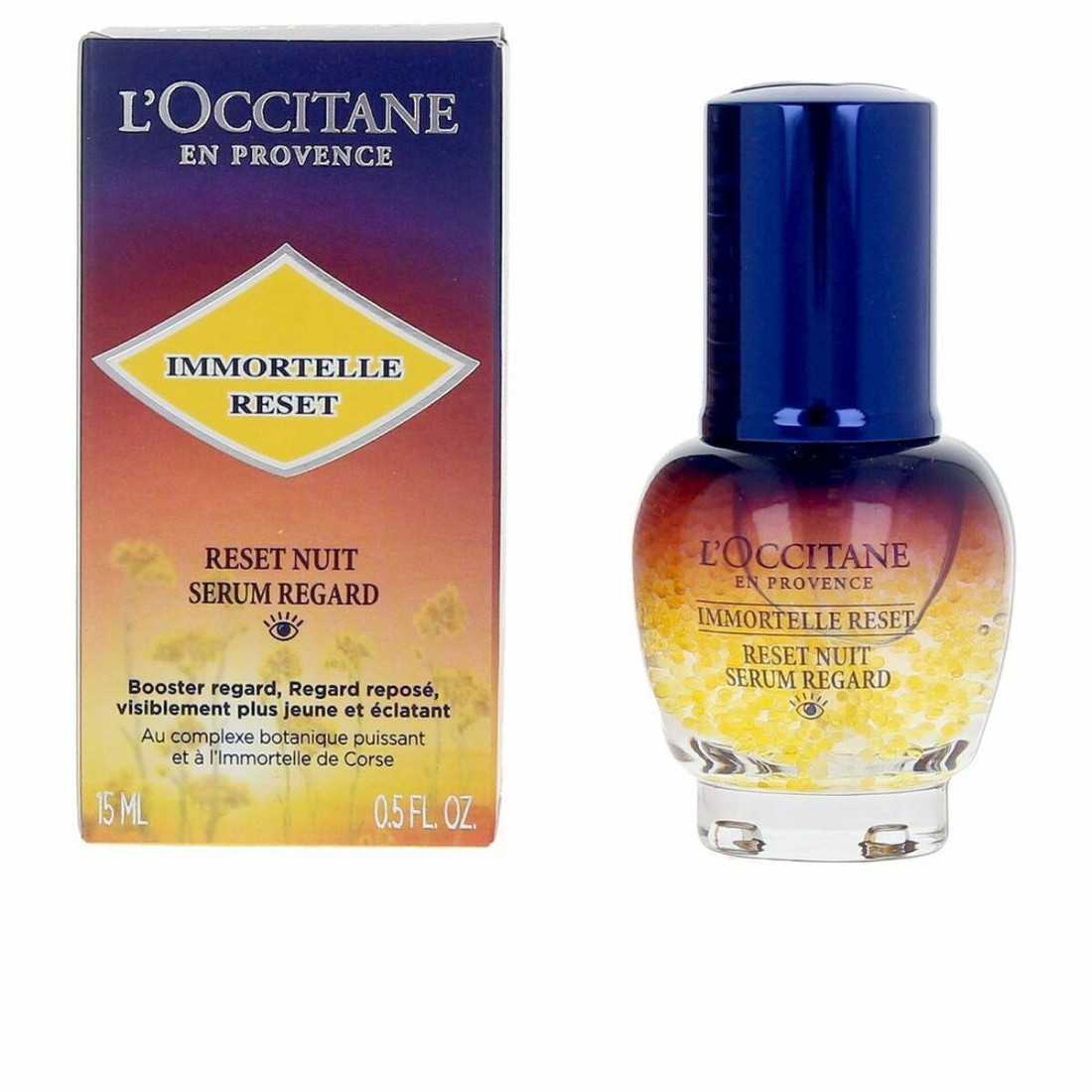 Akių srities serumas L'Occitane En Provence Immortelle Reset Atnaujinantis (15 ml)