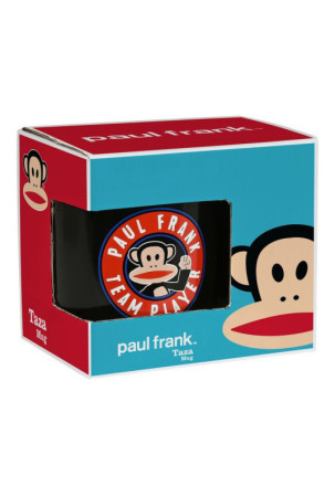 Puodelis Paul Frank Team player Keramikinis Juoda (350 ml)