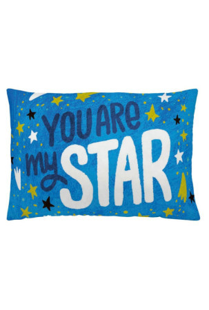 Pagalvėlės užvalkalas Naturals Stars Reach (50 x 30 cm)