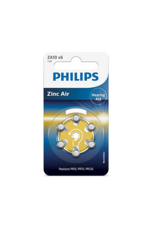 Baterijos Philips Cinkas (6 uds)