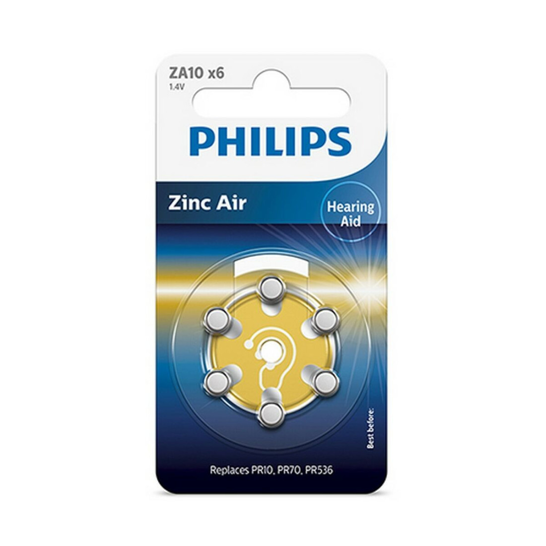 Baterijos Philips Cinkas (6 uds)