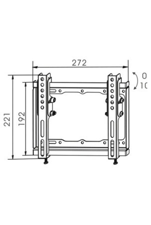 TV laikiklis TM Electron 20 kg 17"-42"