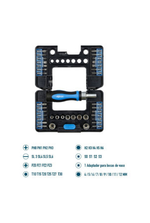 Atsuktuvų rinkinys Ferrestock 38 pcs