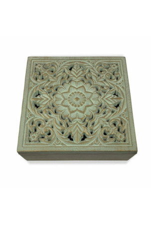 Dėžutė Versa Mandala Medžio MDF (20 x 7 x 20 cm)