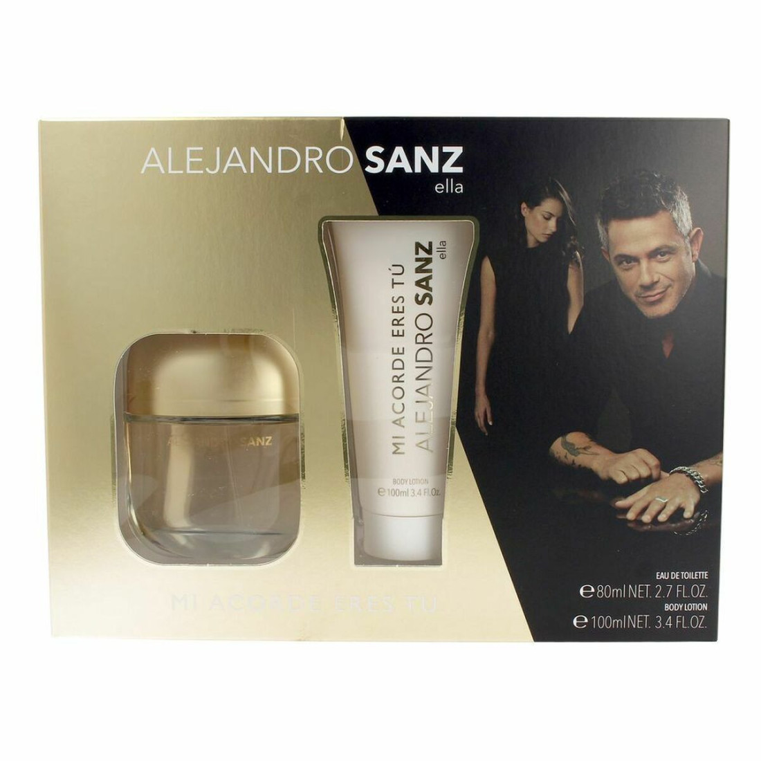 Moteriškų kvepalų rinkinys Alejandro Sanz Mi acorde eres tú 2 Dalys (2 pcs)