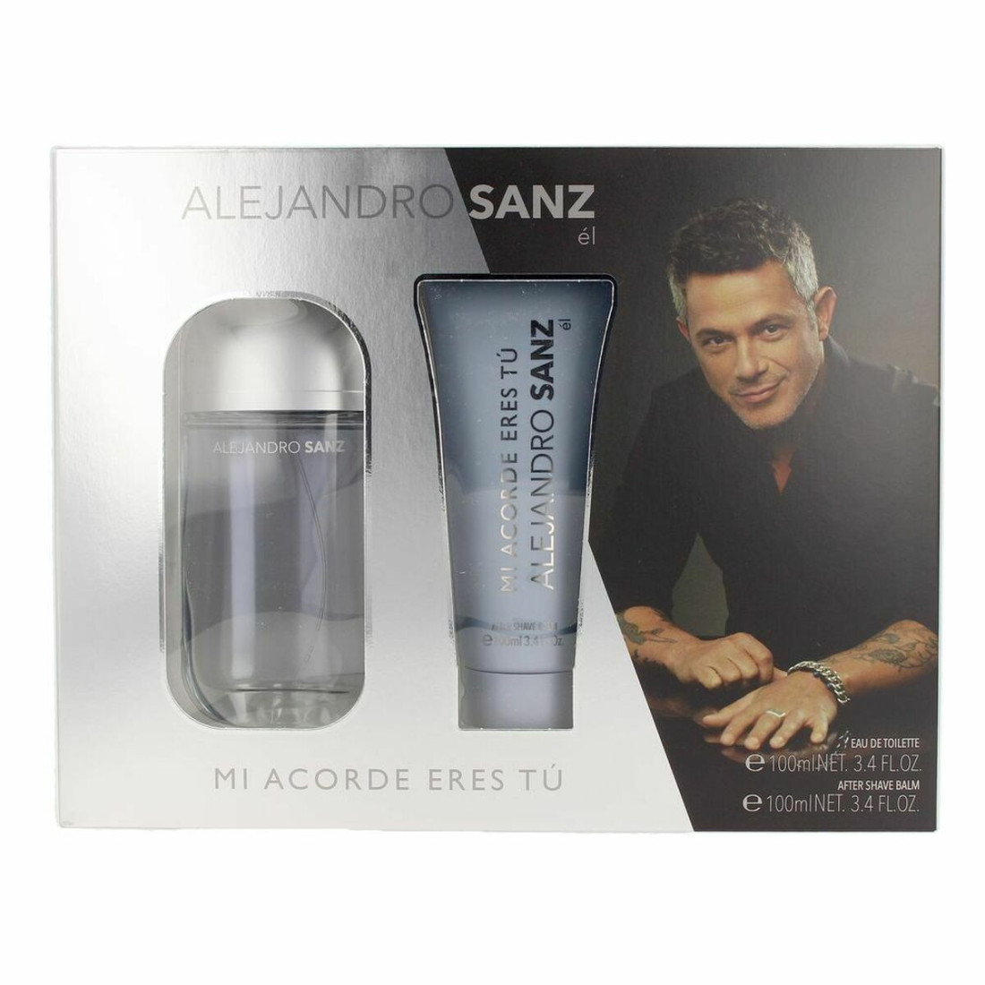 Vyriškų kvepalų rinkinys Alejandro Sanz Mi acorde eres tú (2 pcs)