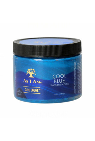 Pusiau laikinas dažas As I Am Curl Color Cool Blue