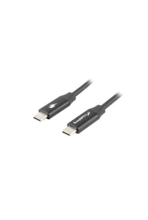 Kabelis USB C Lanberg CA-CMCM-40CU-0018-BK (1,8 m) Juoda