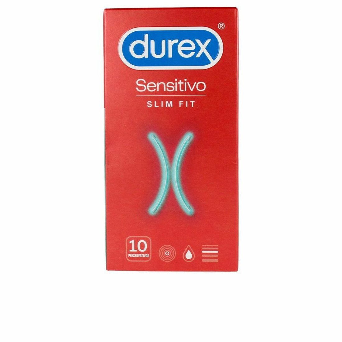 Feel Suave Prezervatyvai Durex Slim Fit (10 uds)