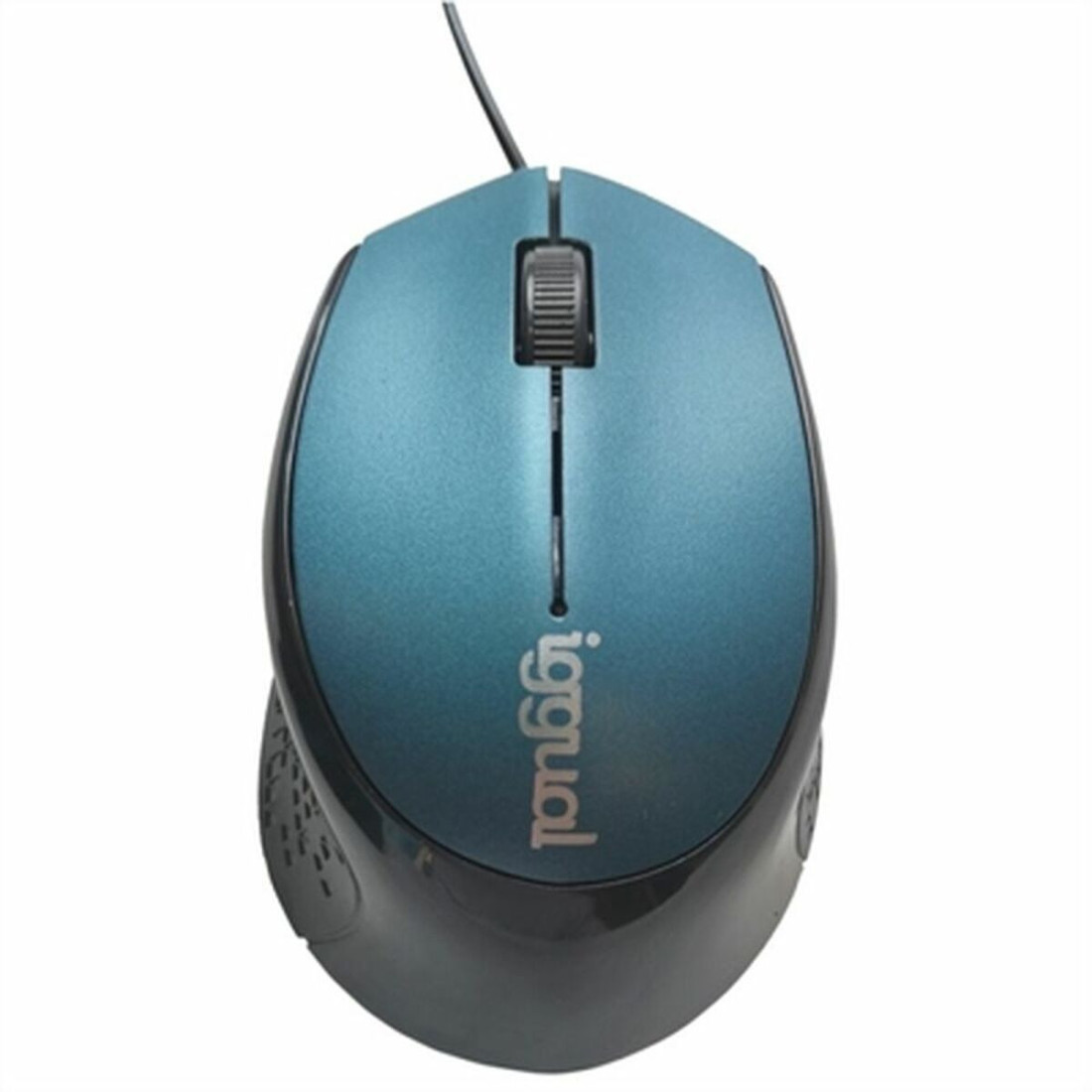 Pelė iggual COM-ERGONOMIC-R 800 dpi Mėlyna Juoda / Mėlyna