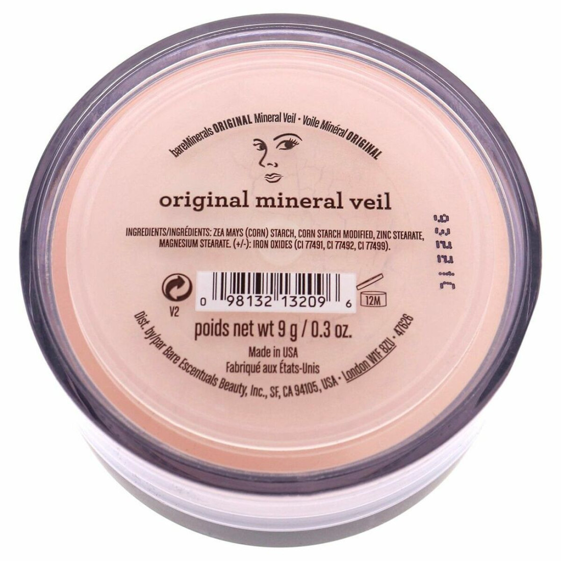 Pudra makiažo taisymui bareMinerals Mineral Veil 9 g