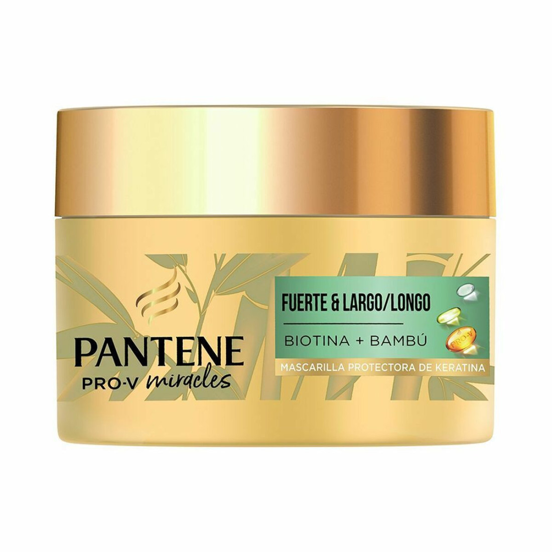 Tonizuojanti kaukė Pantene Miracle Crecimiento Fuerza 160 ml