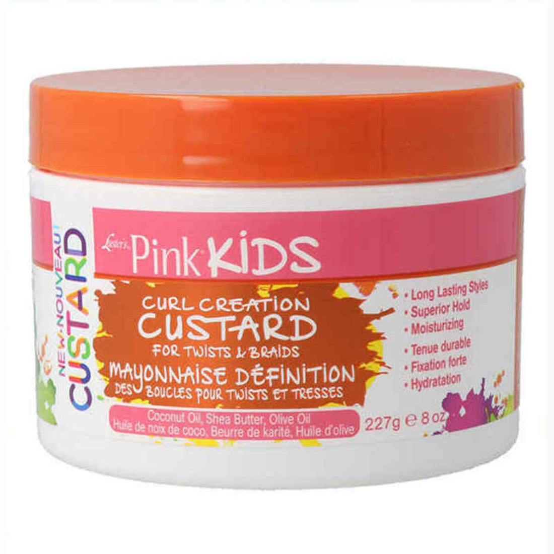 Plaukų losjonas Luster Pink Kids Curl Creation Custard Banguoti plaukai (227 g)