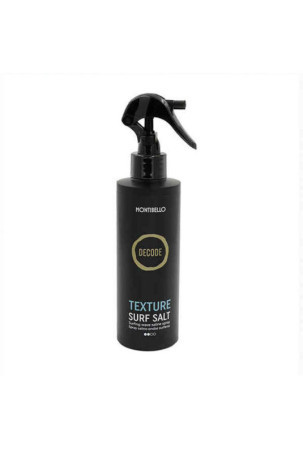 Formuojamasis vanduo garbanoms ir bangelėms Decode Texture Surf Salt Montibello DTSS (200 ml)