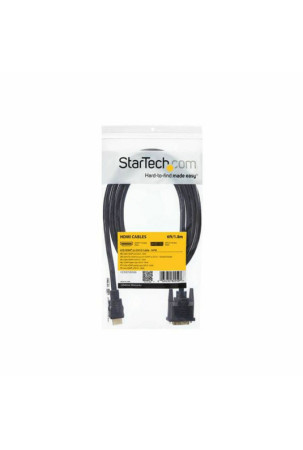 HDMI – DVI adapteris Startech HDMIDVIMM6    Juoda