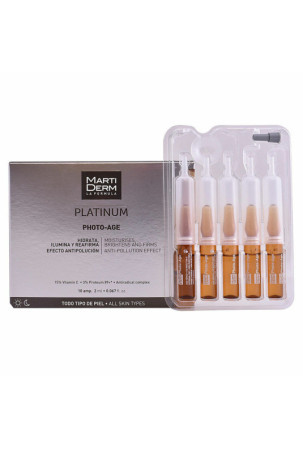 Ampulės Martiderm Platinum Photo-Age antioksidantais (10 x 2 ml)