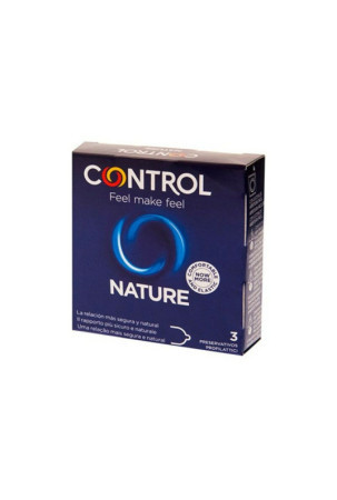 Prezervatyvai Nature Control (3 uds)