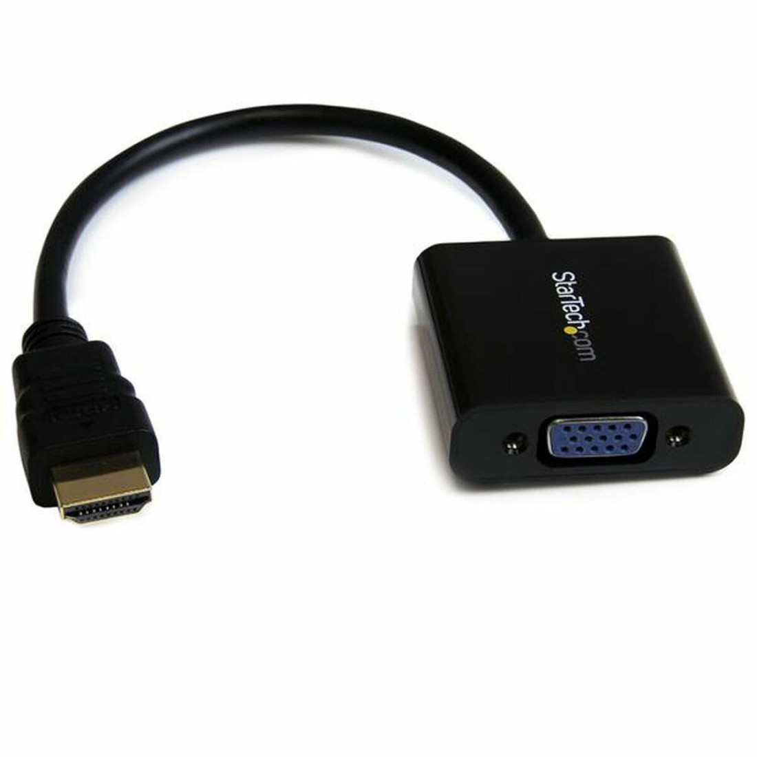 HDMI adapteris Startech HD2VGAE2 1920 x 1080 px Juoda