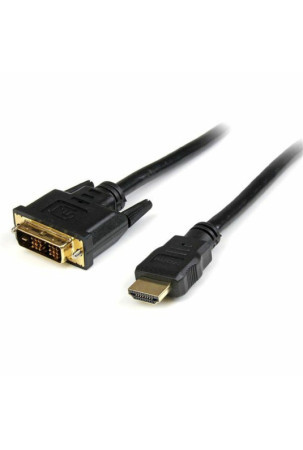 HDMI – DVI adapteris Startech HDDVIMM2M   Juoda (2 m)