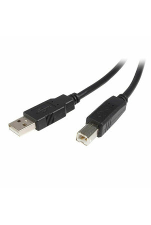 USB A - USB B kabelis Startech USB2HAB2M   Juoda