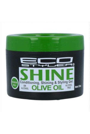 Vaškas Eco Styler Shine Gel Olive Oil (89 ml)