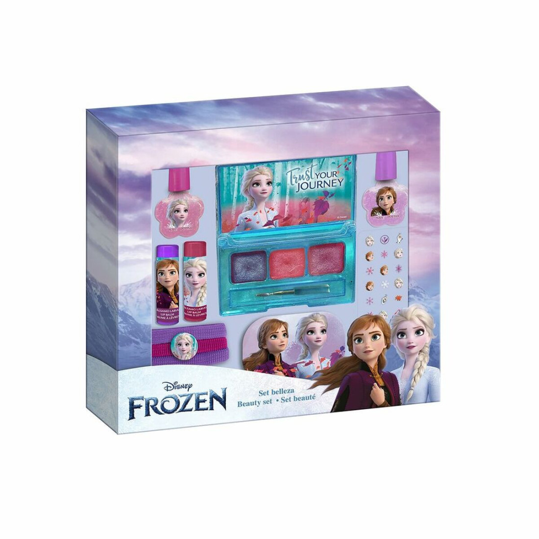 Makiažo laikiklis Frozen Frozen (4 pcs)