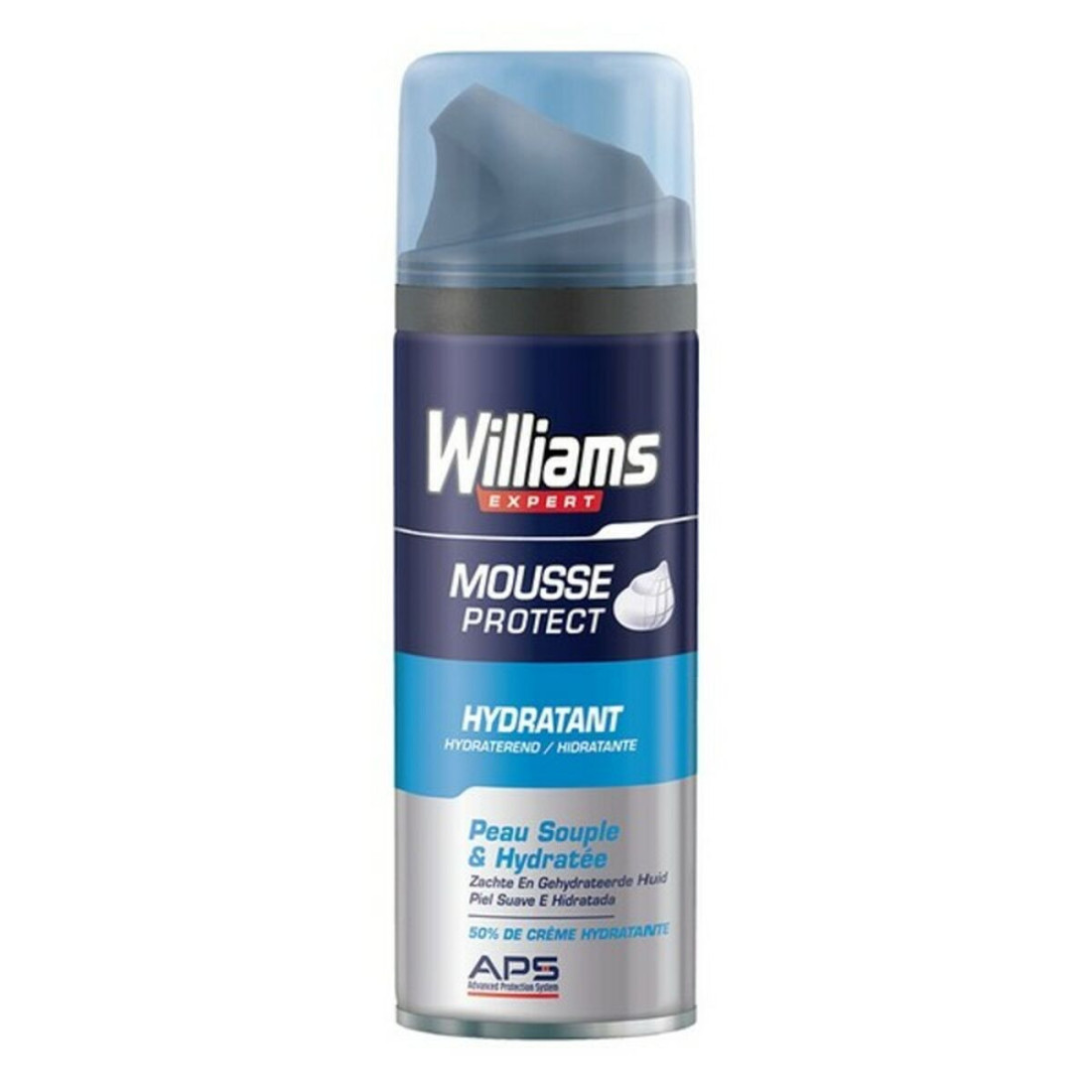 Skutimosi putos Mousse Protect Hydratant Williams (200 ml)