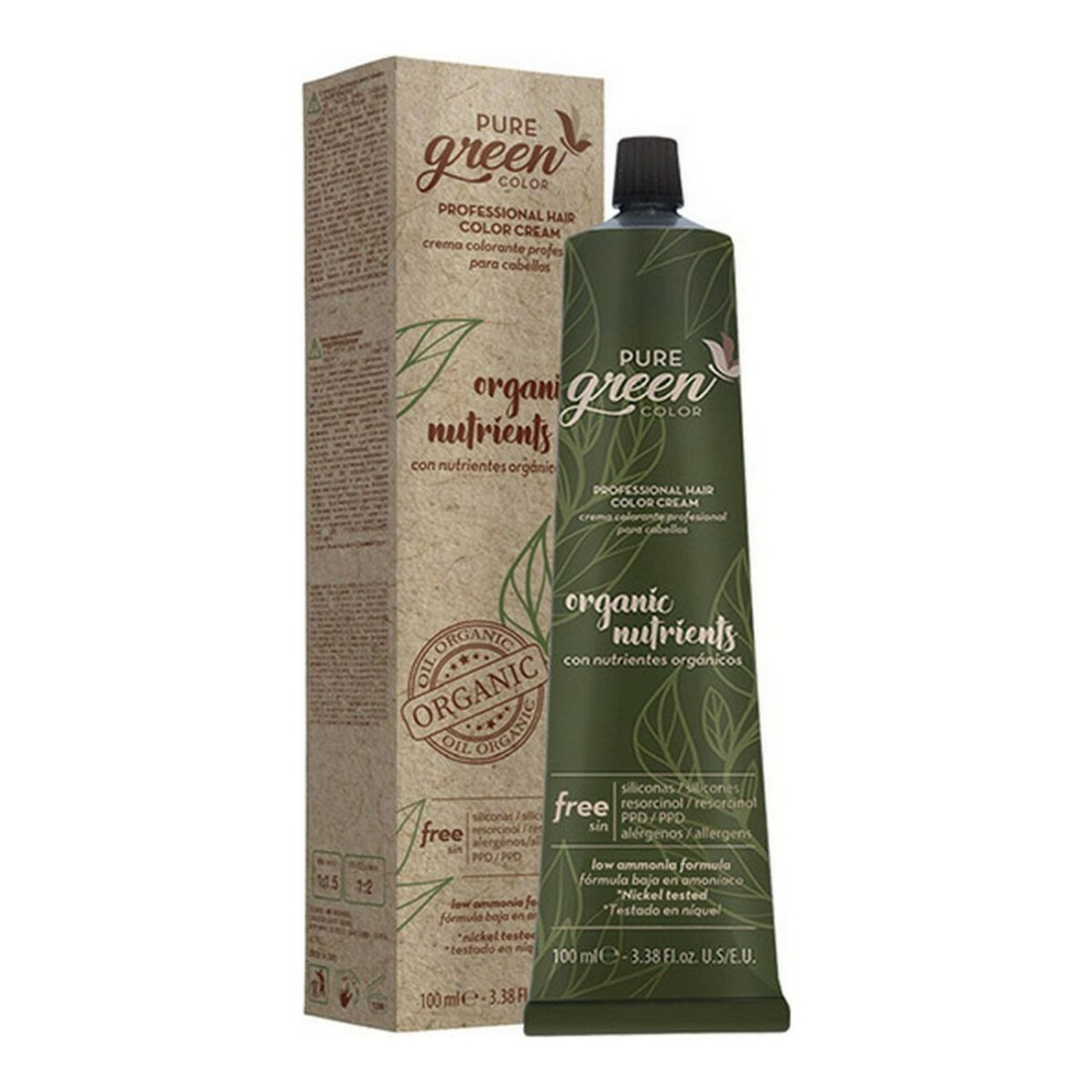 Spalvą suteikiantis kremas Pure Green Nº 12 (100 ml)