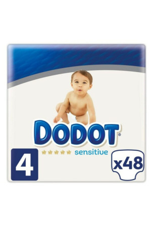 Vienkartinės sauskelnės Sensitive Dodot Dodot Sensitive (48 uds)