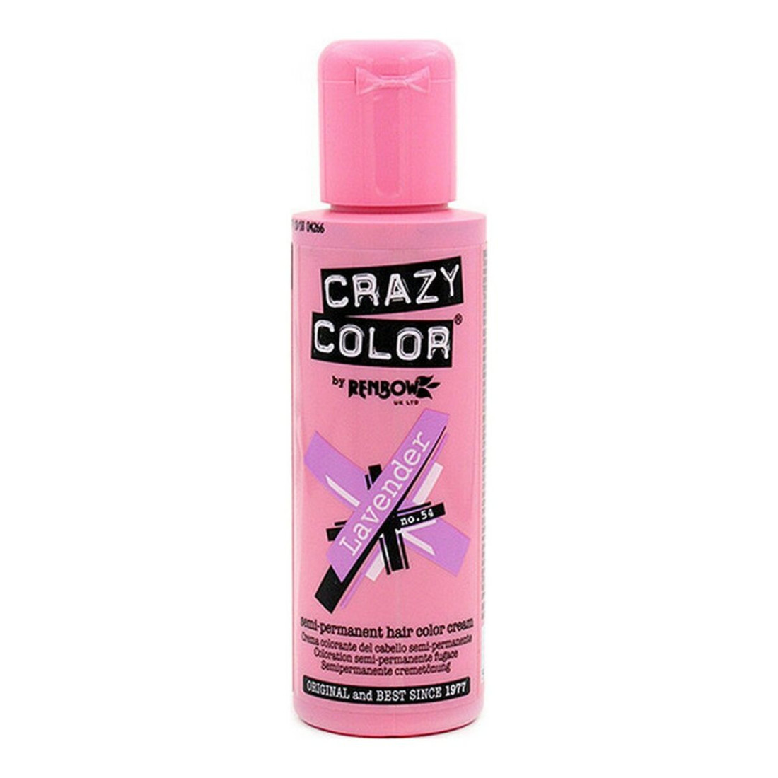 Pusiau permanentinis atspalvis Lavender Crazy Color Nº 54 (100 ml)