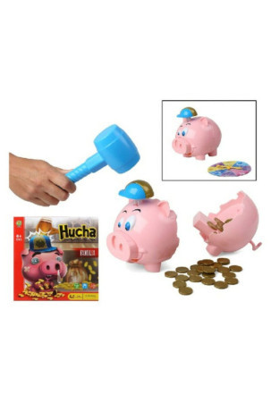 Edukacinis žaidimas Piggy bank Ispanų Rožinė (27 x 27 cm)