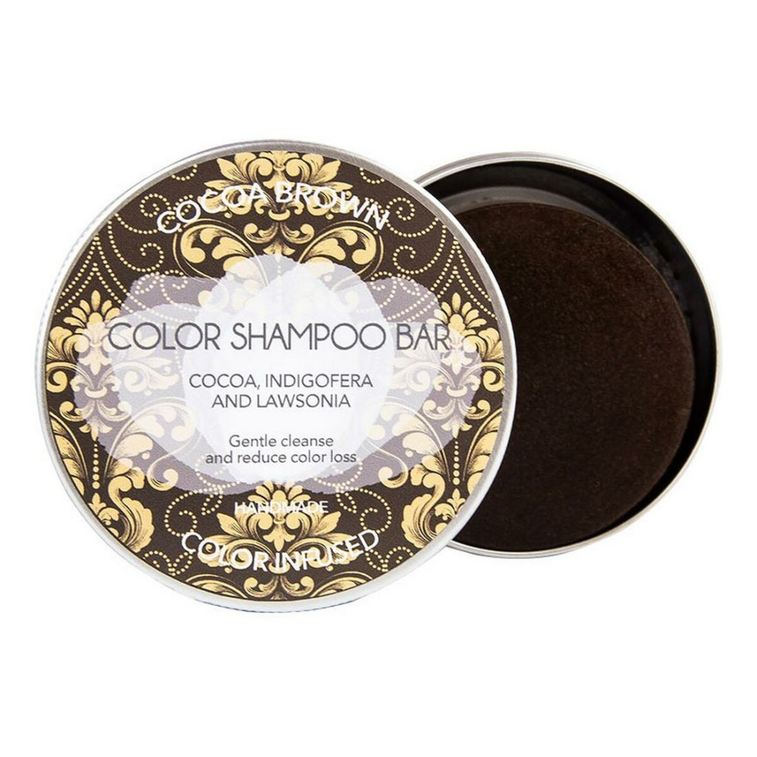 Šampūnas Bio Solid Cocoa Brown Biocosme (130 g)