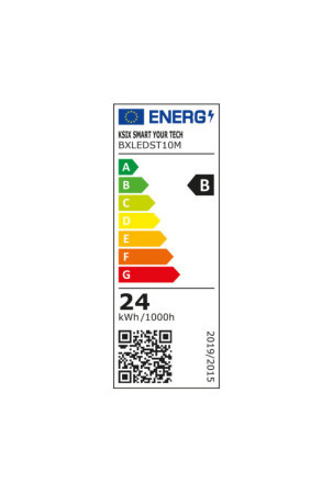 LED juostos KSIX 1 24W Juoda B (10 m)