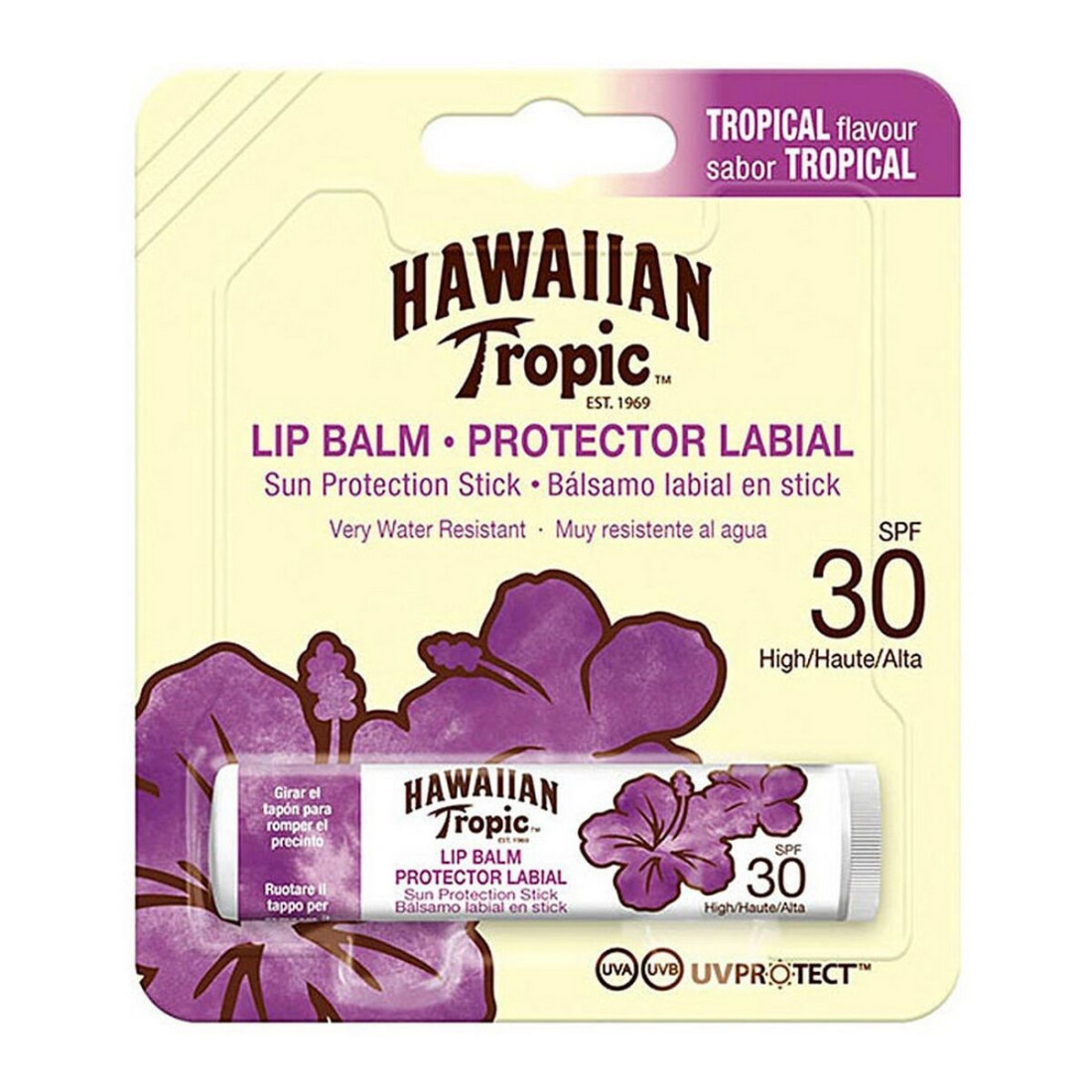 Kremas nuo saulės Lip Balm Hawaiian Tropic Spf 30 30 (4 g)