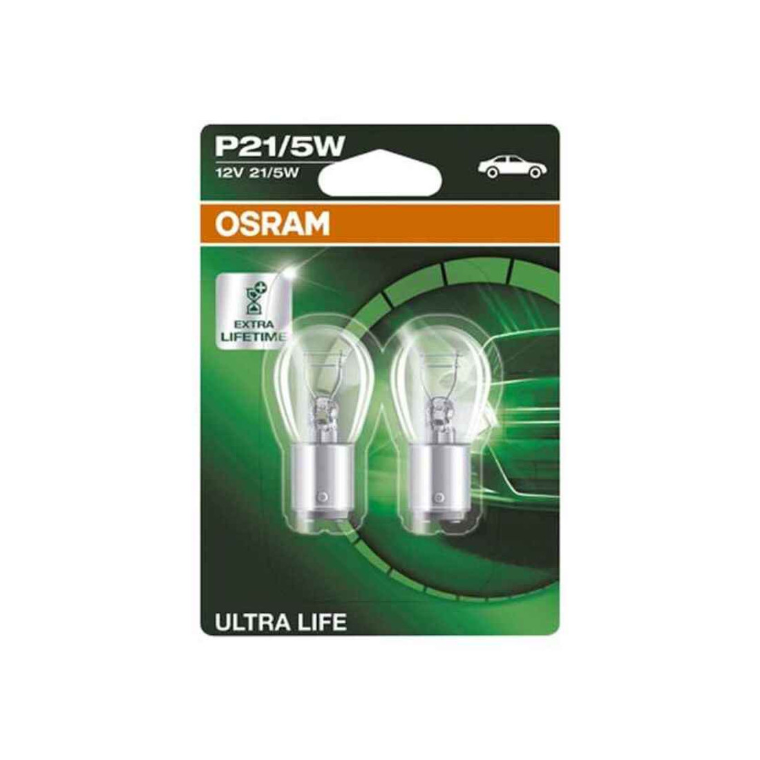 Automobilio lemputė OS7528ULT-02B Osram OS7528ULT-02B P21/5W 21/5W 12V (2 Dalys)