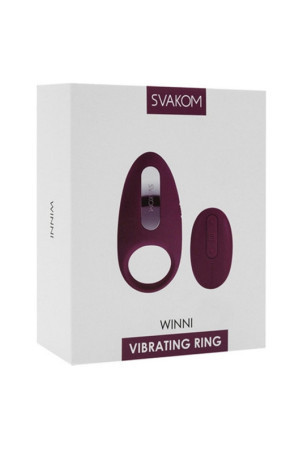 Winni Vibruojantis žiedas Violetinis Svakom N10467